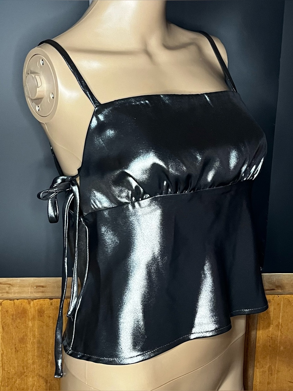 Silver cami